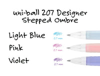 uniball™ 207 Designer Stepped Ombre, Gel Pen