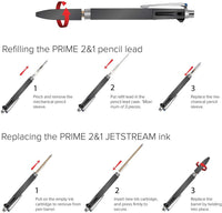 uniball™ JETSTREAM Prime 2&1 Ink Colors & 0.5mm Pencil Gift Set