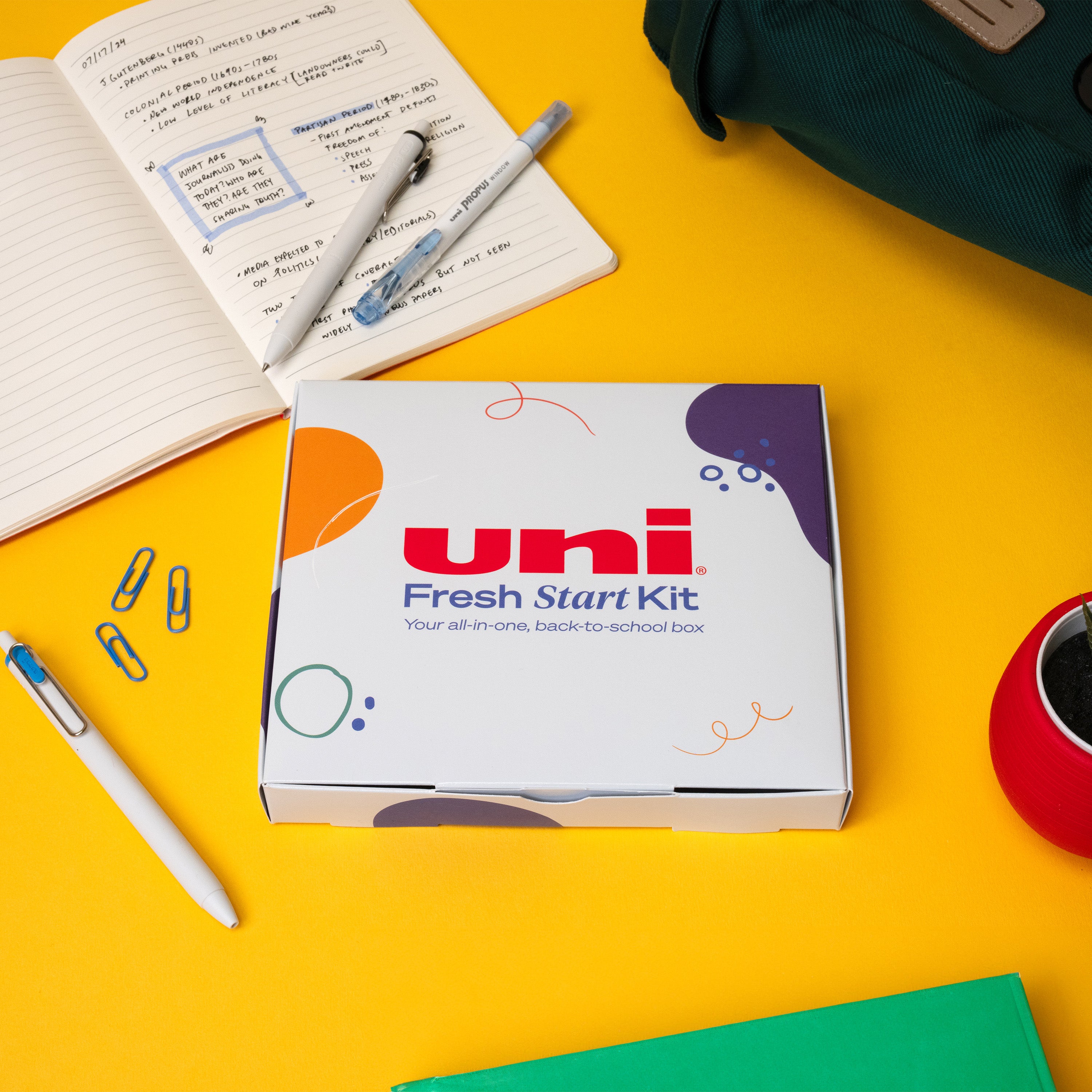 uni® Fresh Start Kit | Back-to-School Box