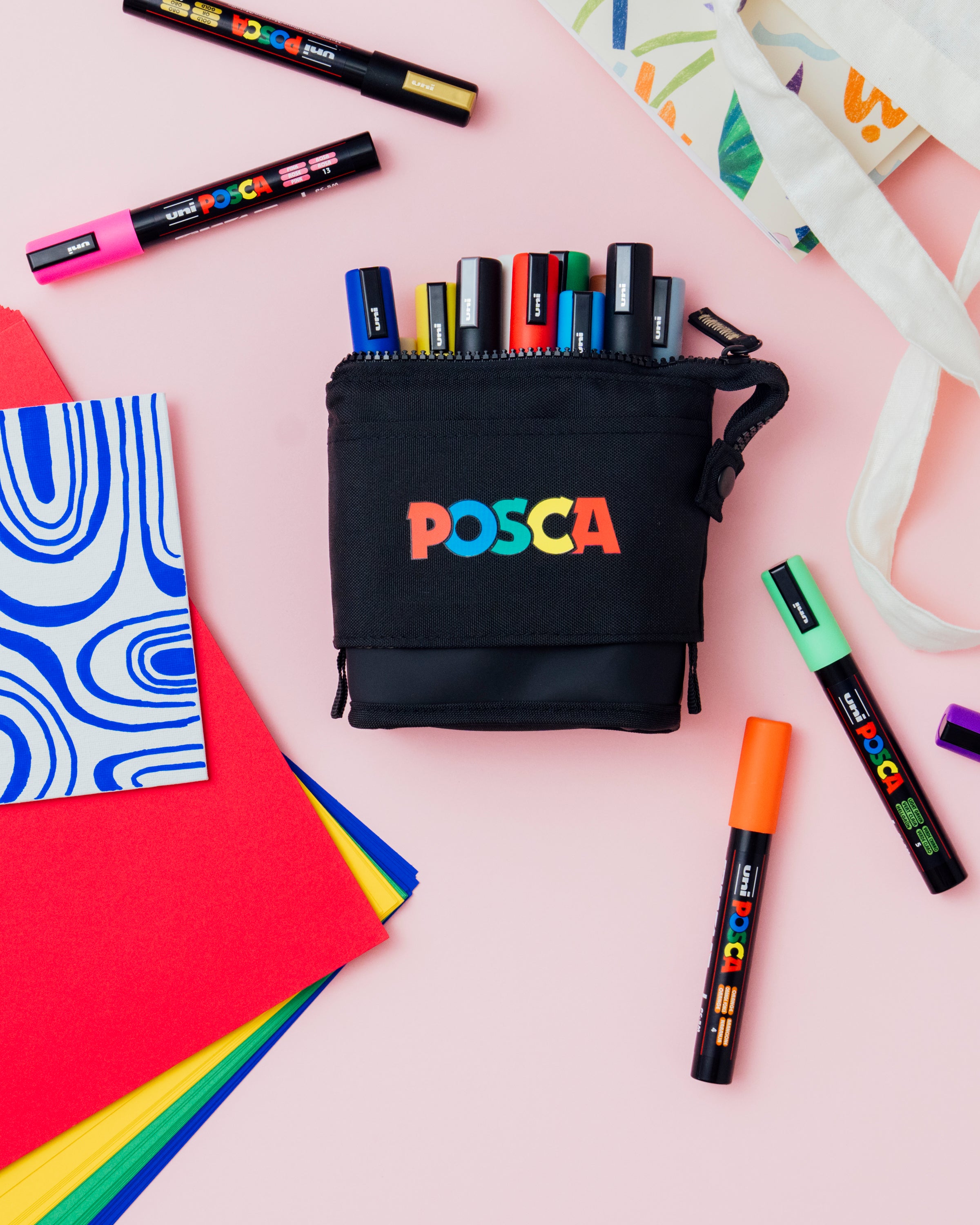 uni® POSCA® PC-5M Exclusive Special Edition Set (16 Pack)