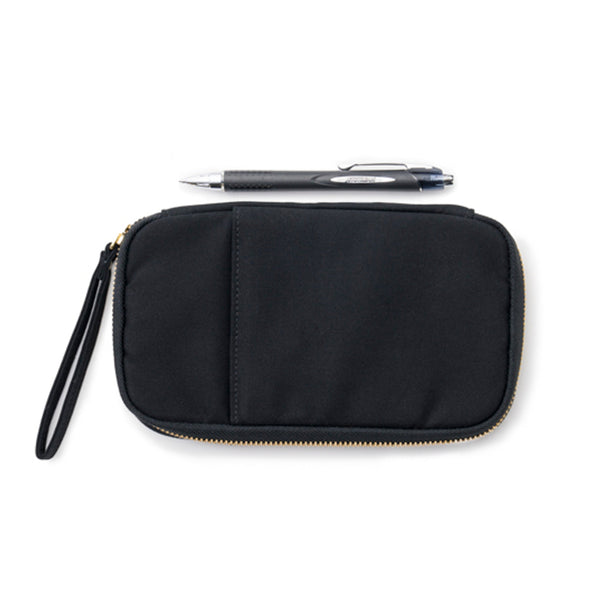 Hobonichi Small Drawer Pencil Pouch with Jetstream RT, Black 0.7mm, Ballpoint Pen