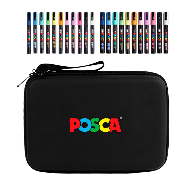 uni POSCA® PC-5M & PC-3M Exclusive Special Edition Set (22 Pack)