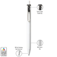 uniball™ ONE, Gel Pen, White Barrel