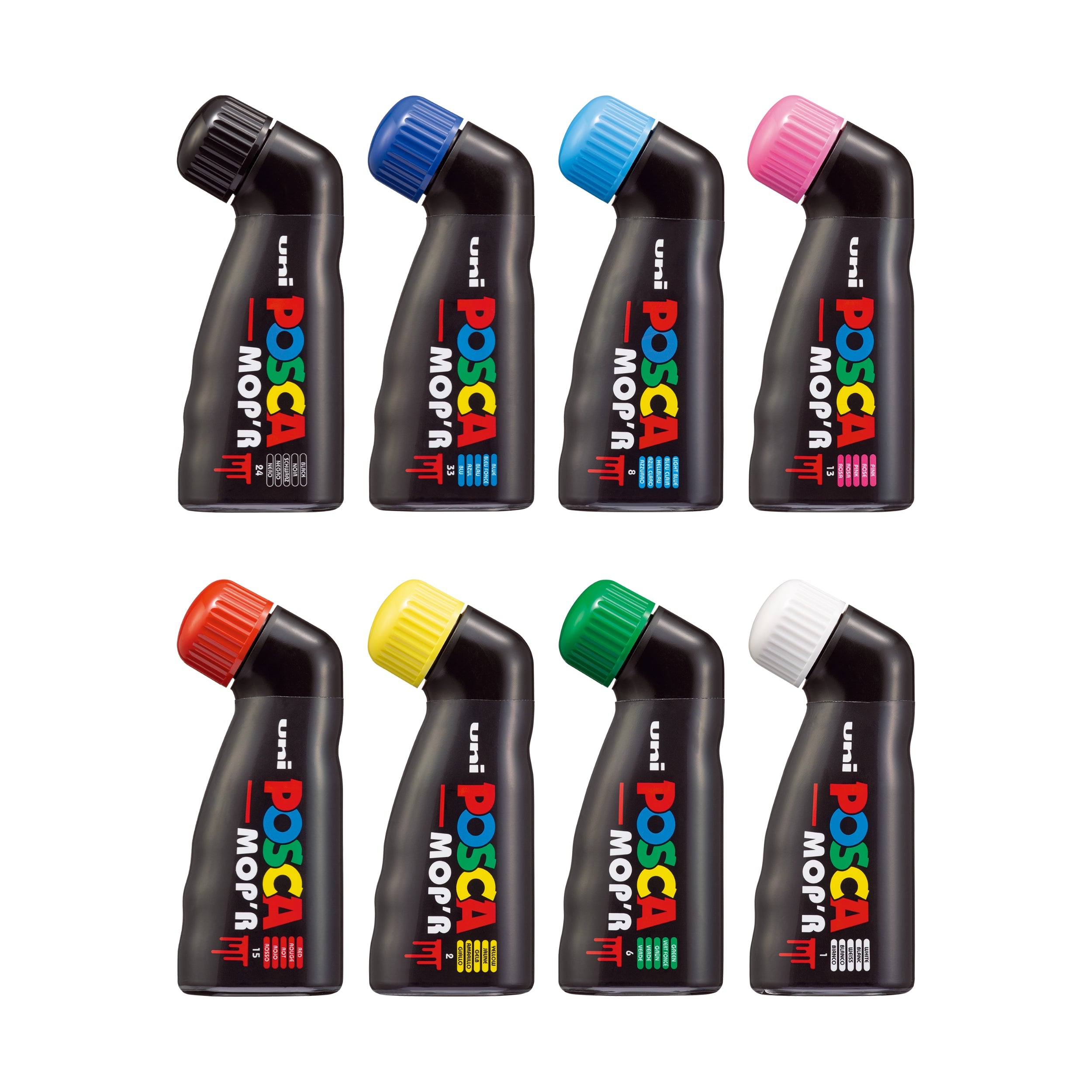 uni® POSCA® MOP'R PCM-22 Water-Based Paint Markers (8 Pack)