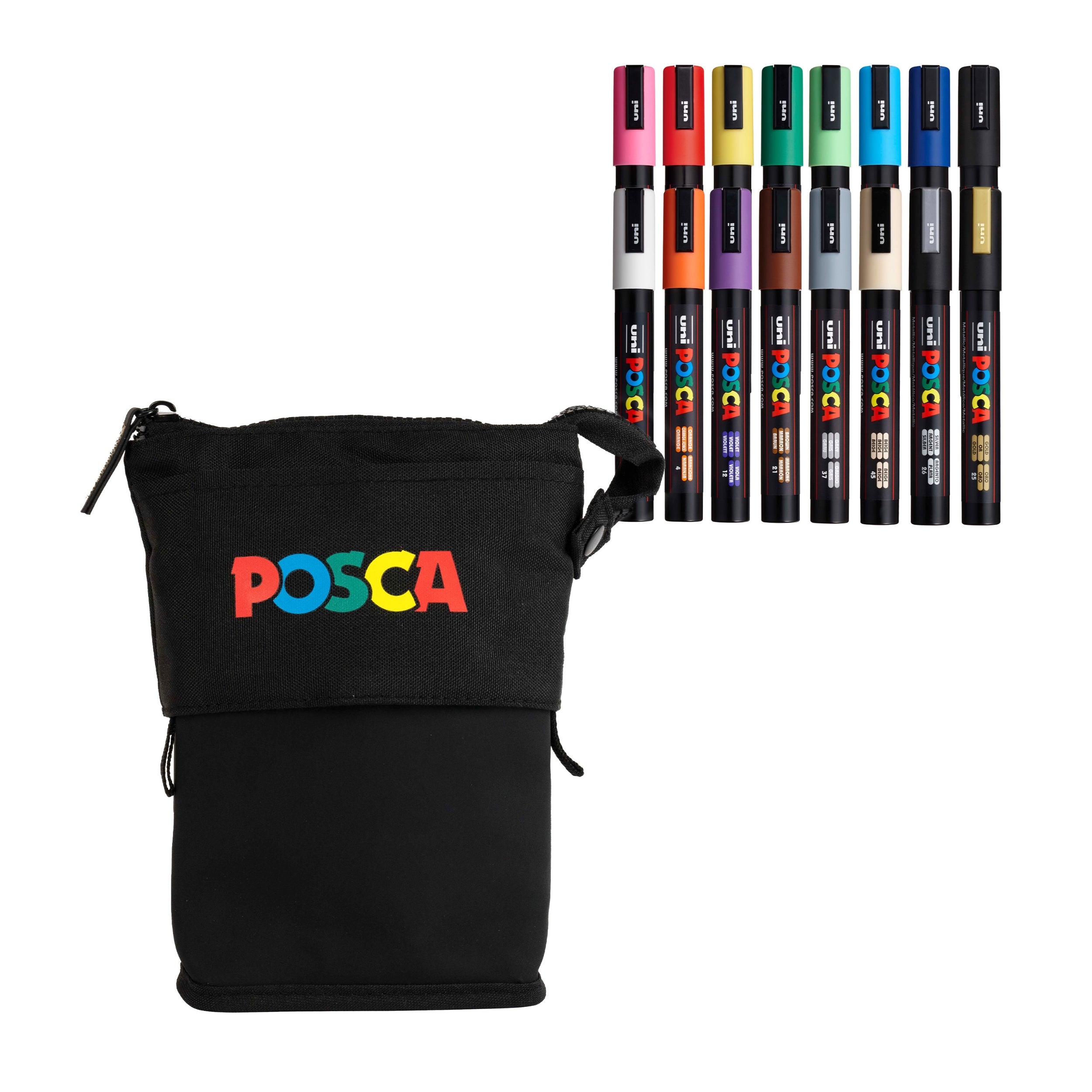 uni® POSCA® PC-5M Exclusive Special Edition Set (16 Pack)